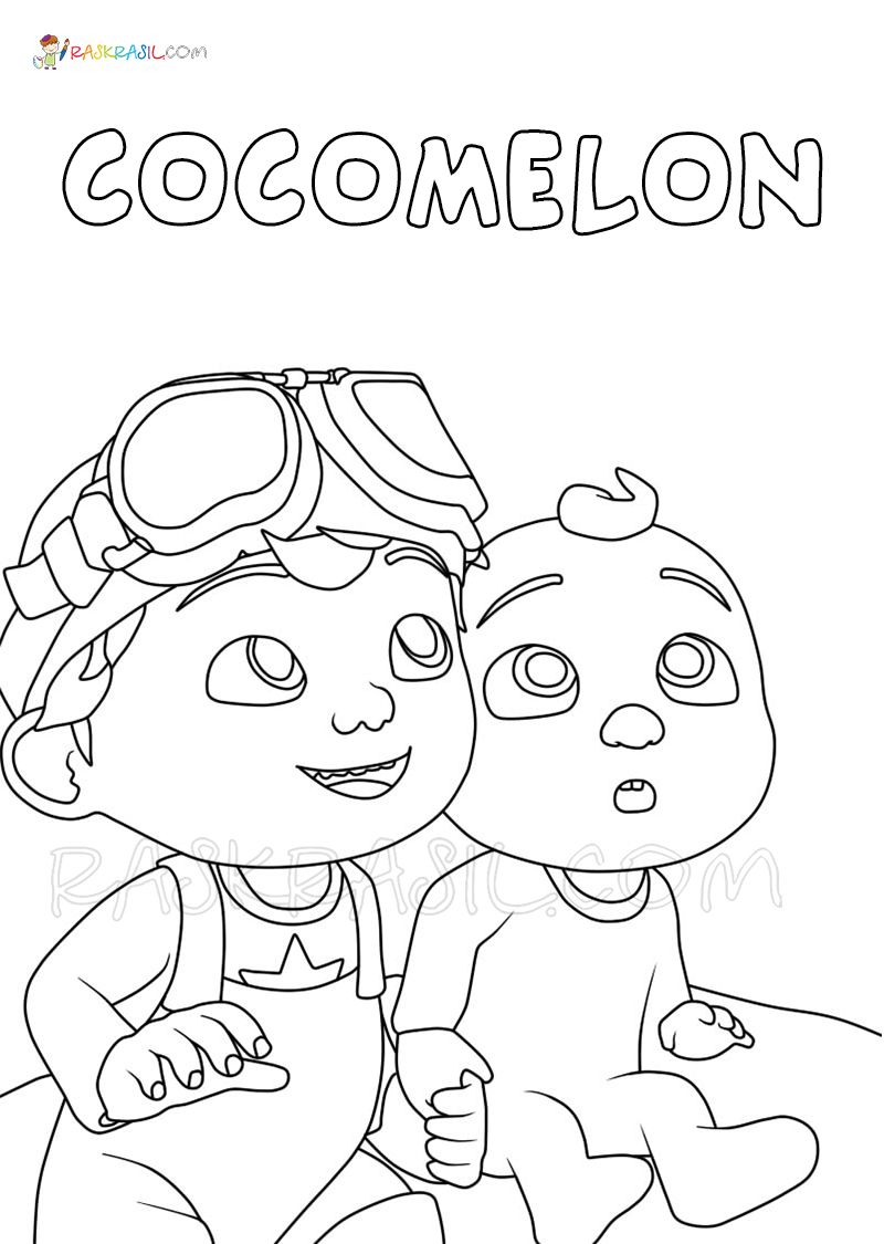 30 Free Printable Cocomelon Coloring Pages 21