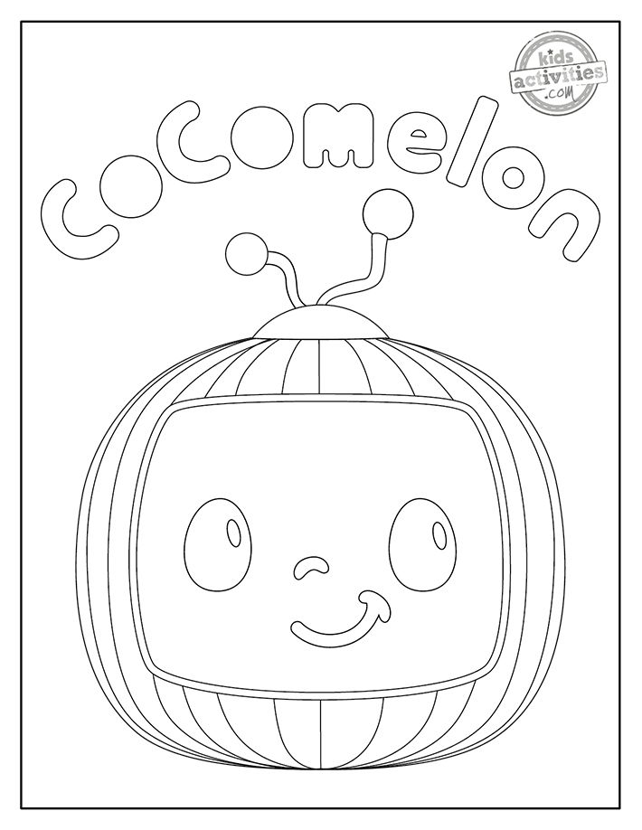 30 Free Printable Cocomelon Coloring Pages 30