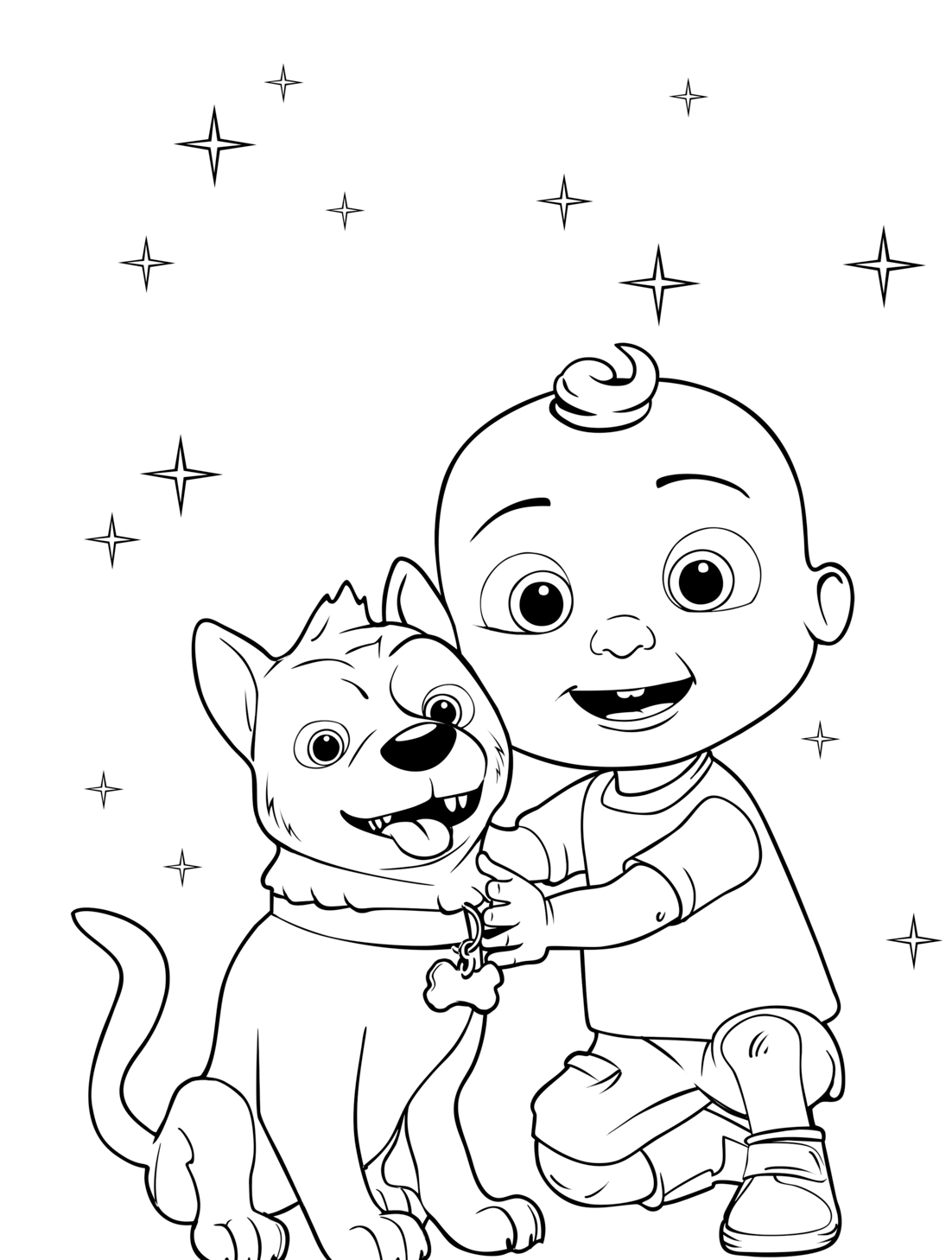 30 Free Printable Cocomelon Coloring Pages 31