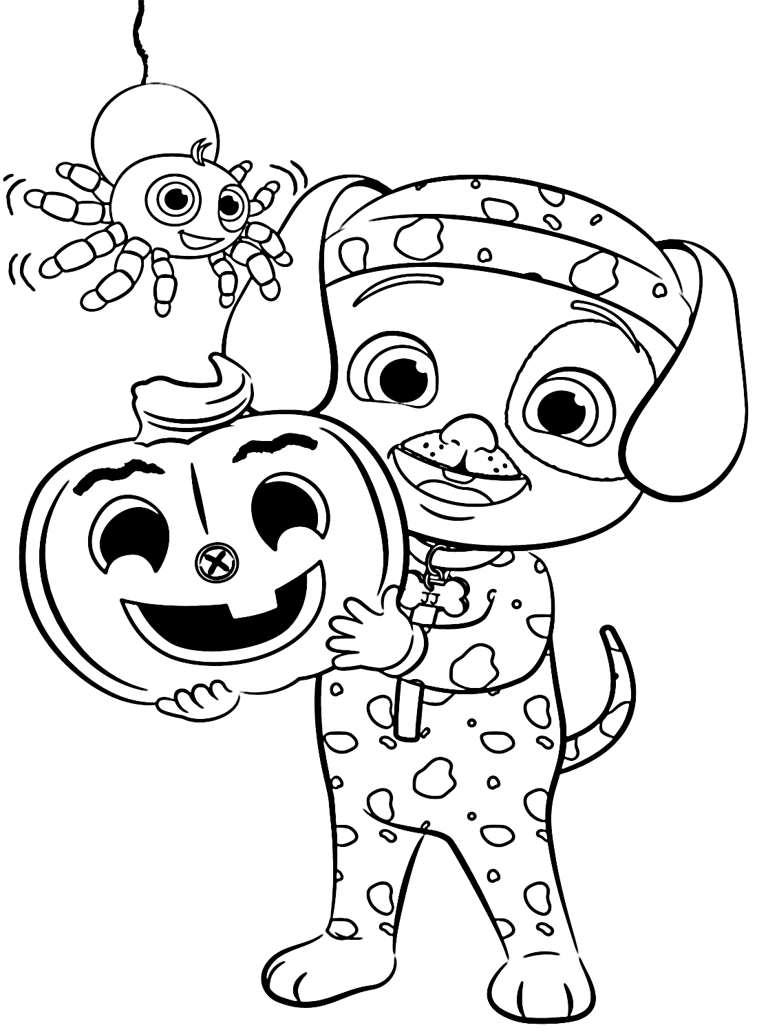 30 Free Printable Cocomelon Coloring Pages 9