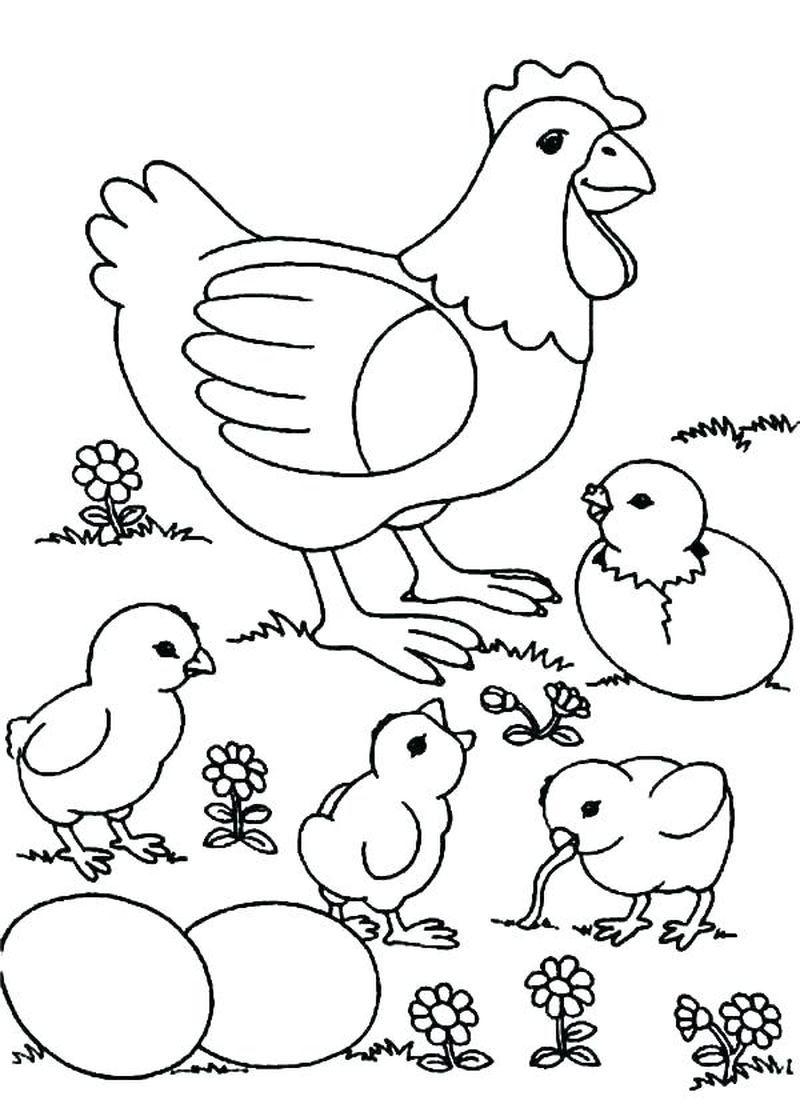 30 Fun Chicken Nugget Coloring Pages Printable 10