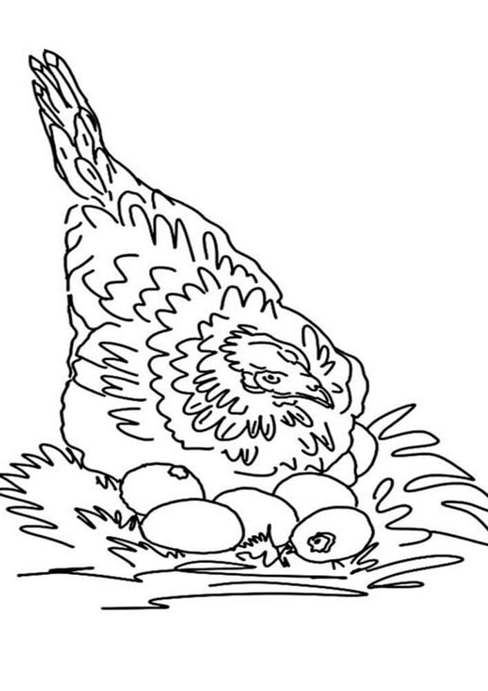 30 Fun Chicken Nugget Coloring Pages Printable 15