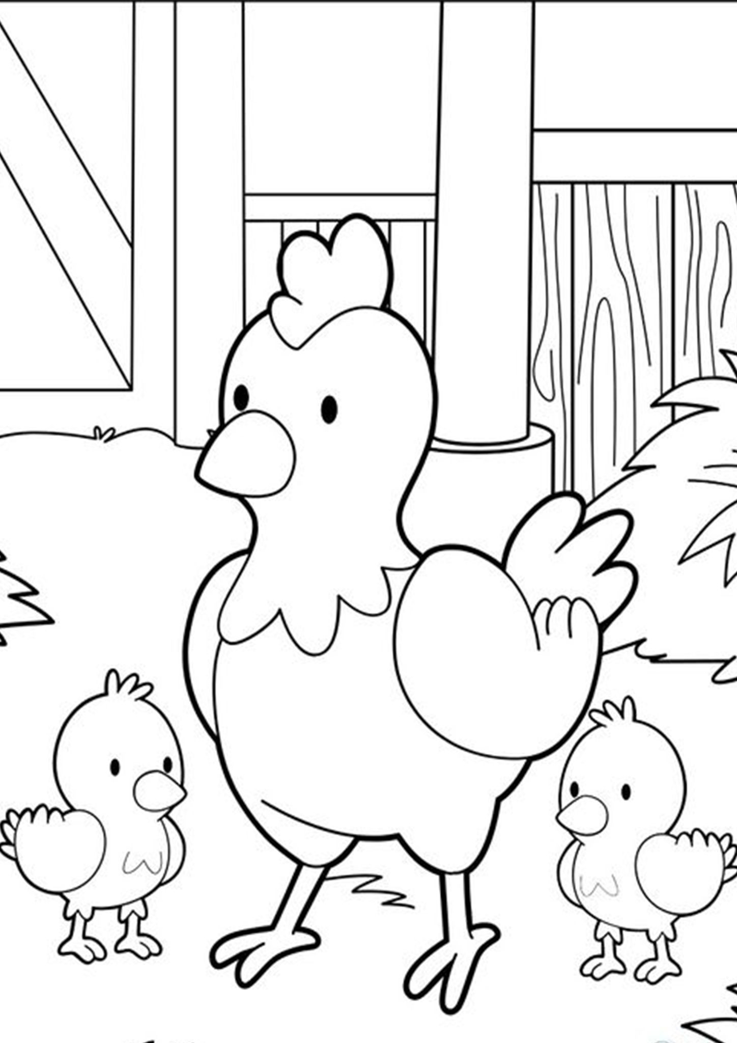 30 Fun Chicken Nugget Coloring Pages Printable 20