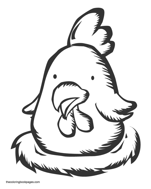 30 Fun Chicken Nugget Coloring Pages Printable 21