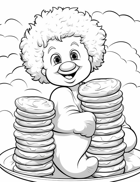 30 Fun Chicken Nugget Coloring Pages Printable 4