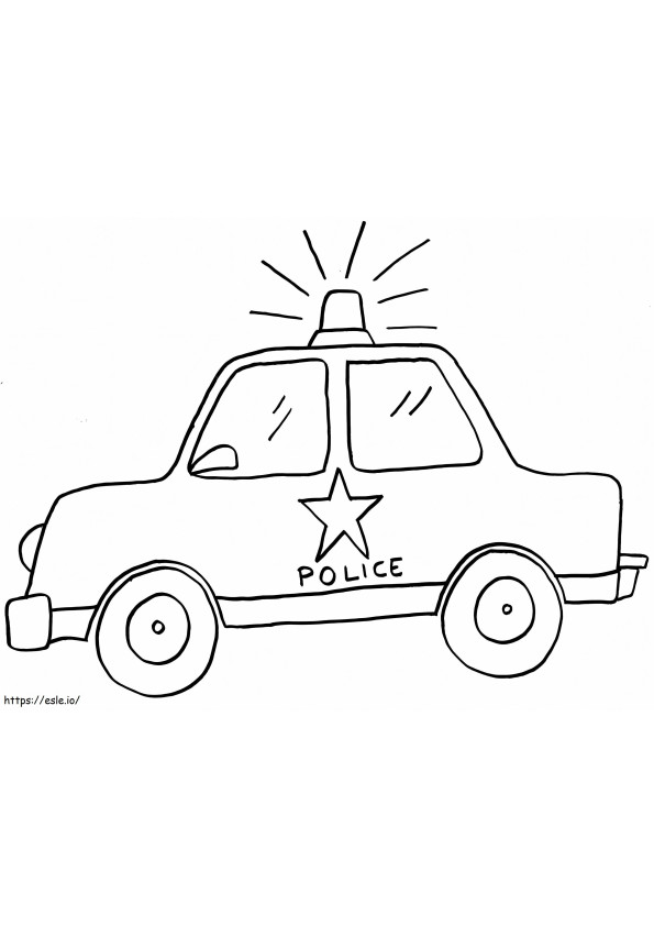 30 Police Car Coloring Pages Printable 31