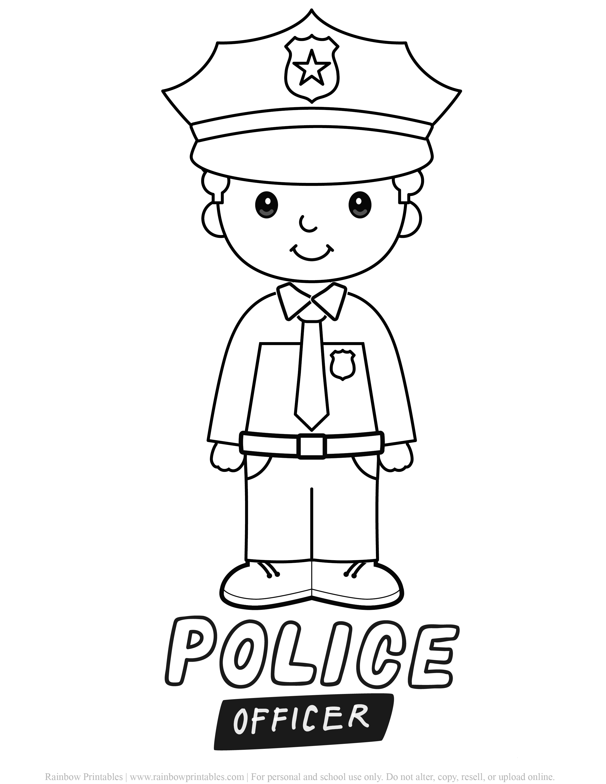 30 Police Car Coloring Pages Printable 8