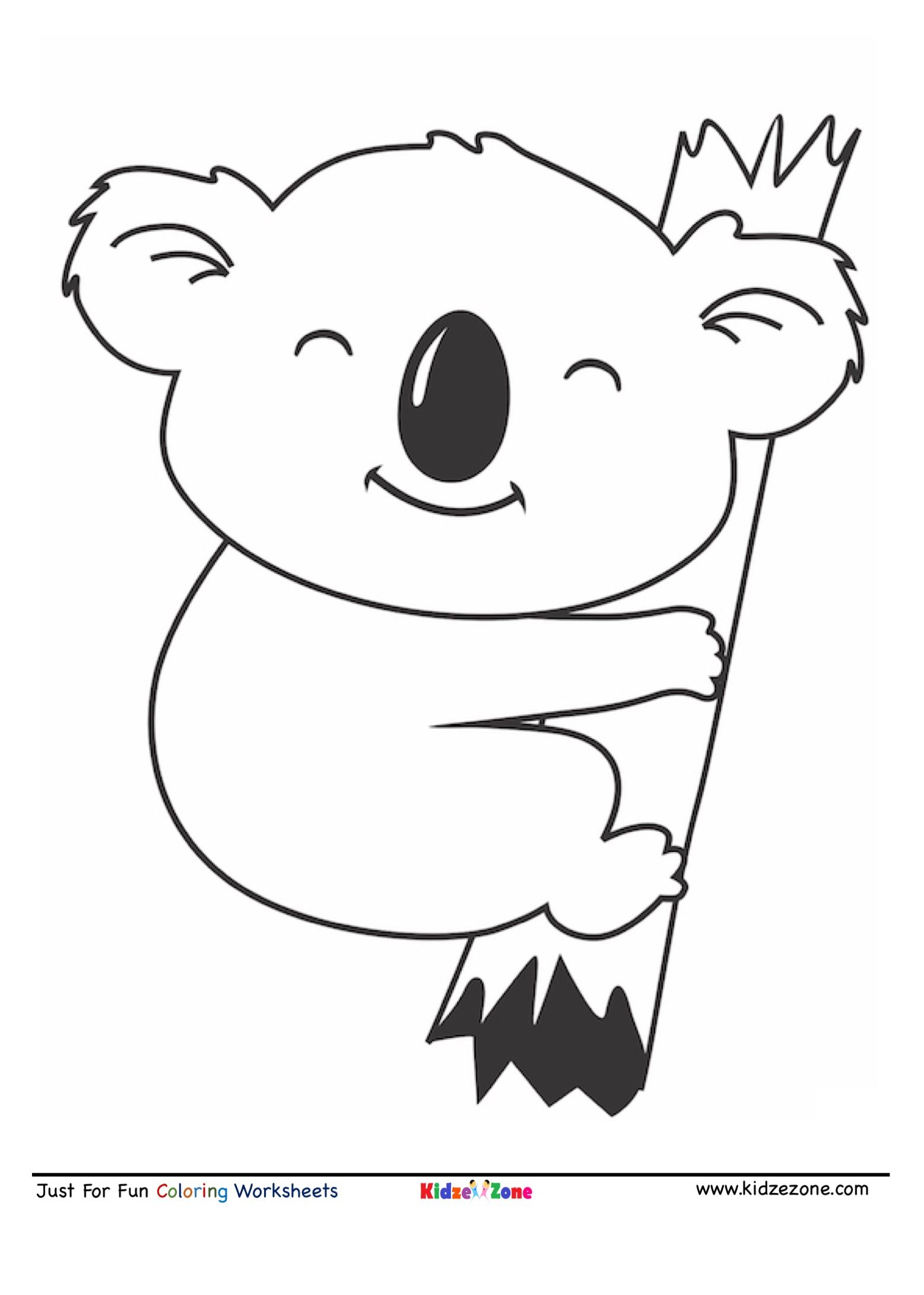 31 Adorable Koalas Coloring Pages Printable 11