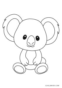 31 Adorable Koalas Coloring Pages Printable 12