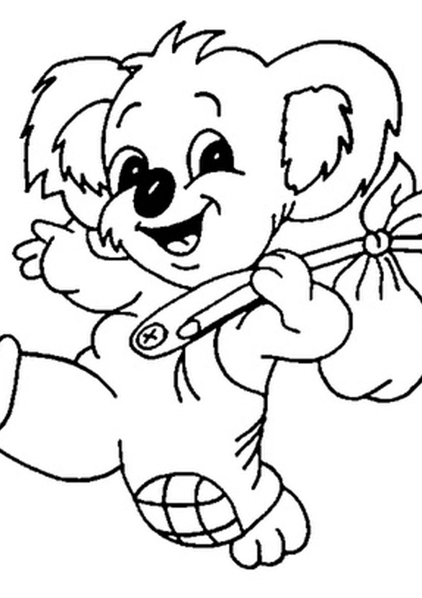 31 Adorable Koalas Coloring Pages Printable 27