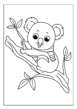 31 Adorable Koalas Coloring Pages Printable 29