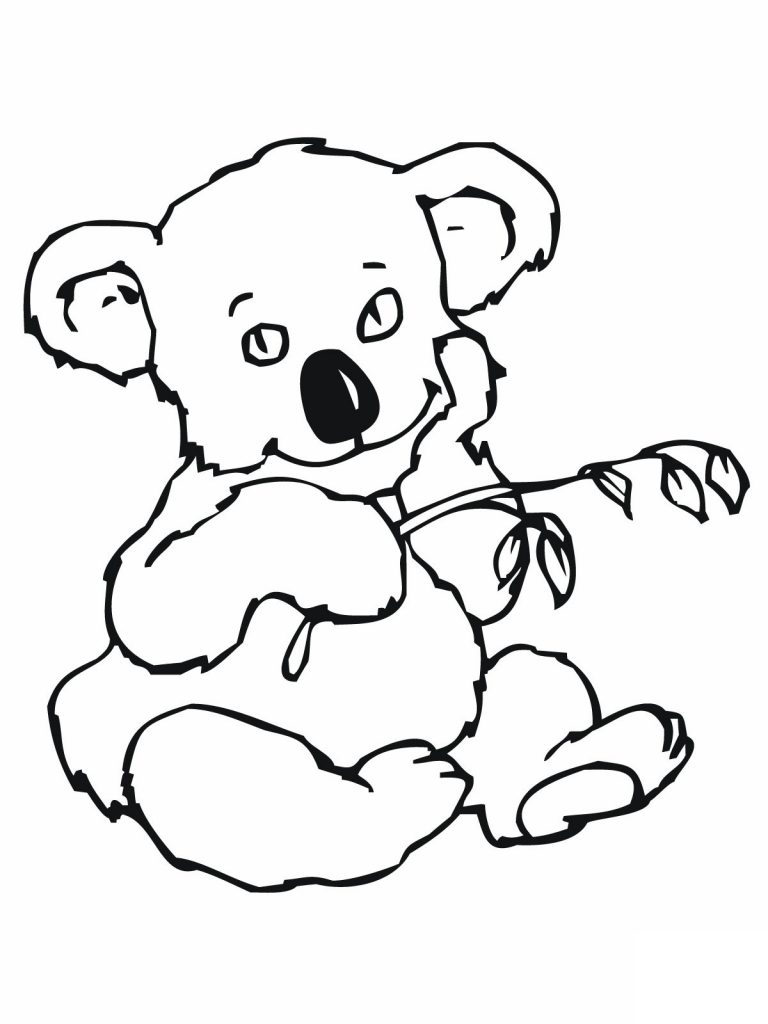 31 Adorable Koalas Coloring Pages Printable 9