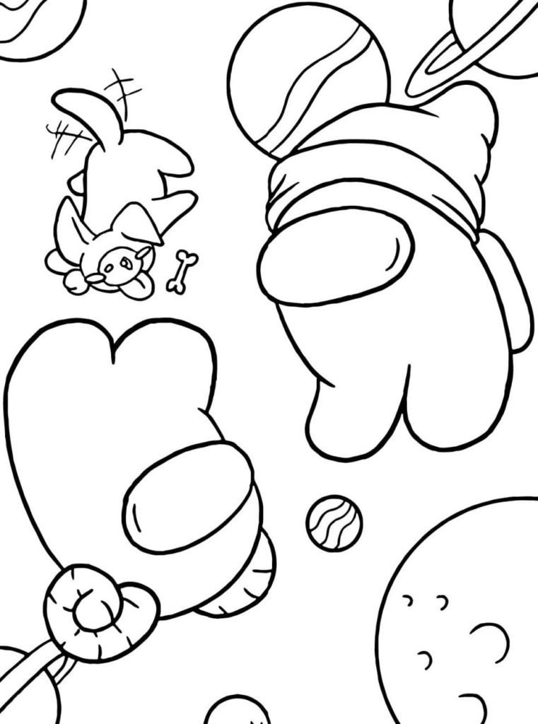 31 Among Us Coloring Pages Printable 13