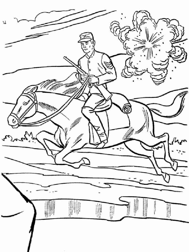 31 Awesome Soldier Coloring Pages Printable 20