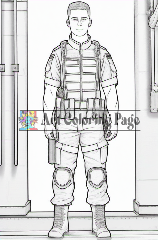 31 Awesome Soldier Coloring Pages Printable 24