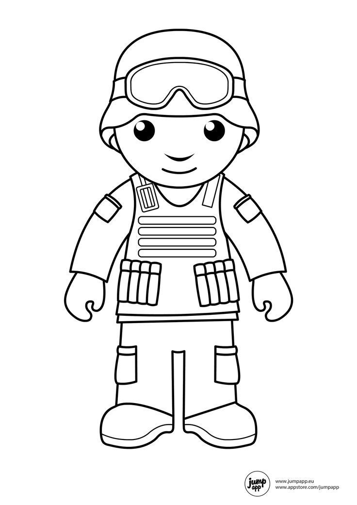 31 Awesome Soldier Coloring Pages Printable 29