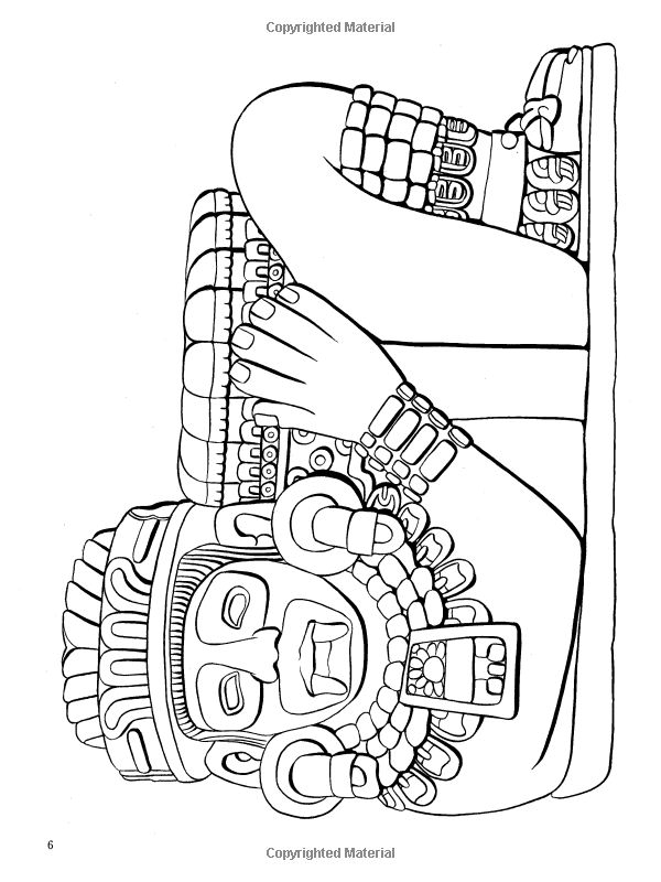 31 Aztec Art Coloring Pages Printable 20