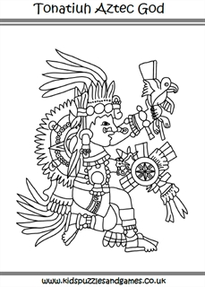 31 Aztec Art Coloring Pages Printable 29