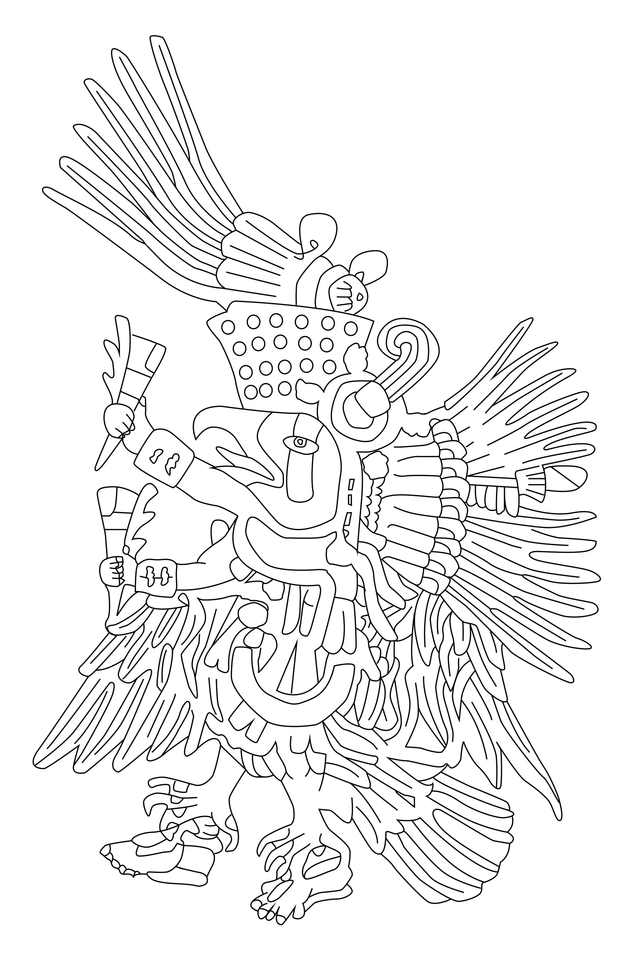 31 Aztec Art Coloring Pages Printable 32