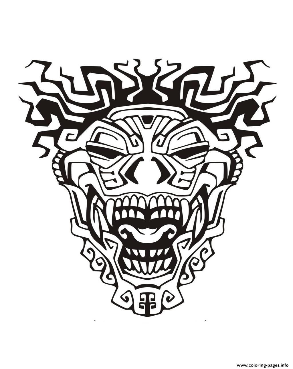 31 Aztec Art Coloring Pages Printable 33