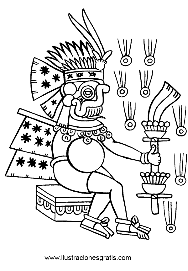 31 Aztec Art Coloring Pages Printable 35