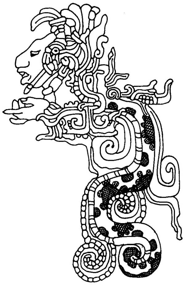 31 Aztec Art Coloring Pages Printable 8