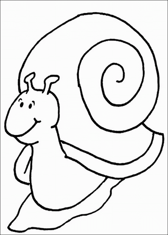 31 Charming Snail Coloring Pages Printable 12