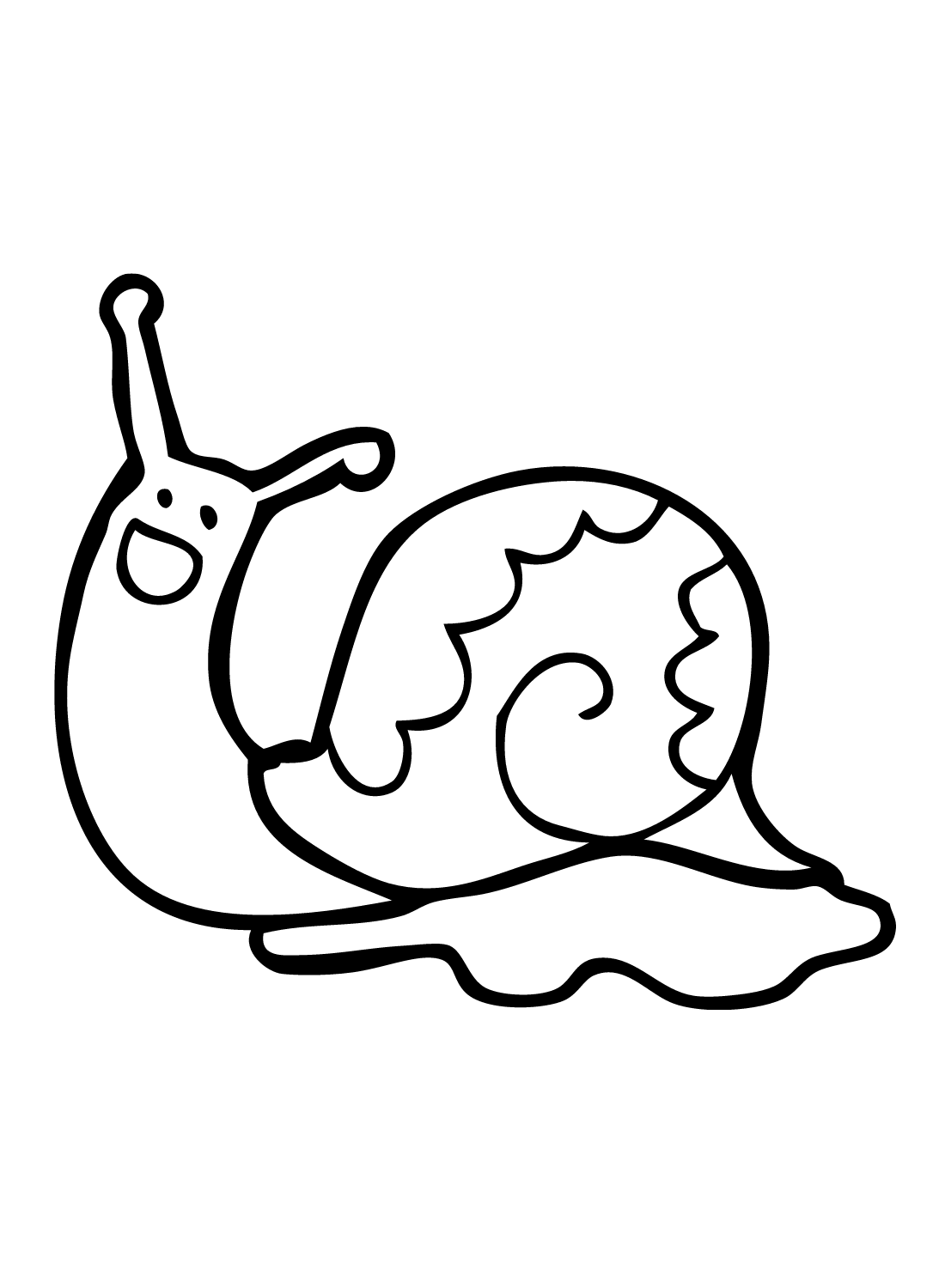 31 Charming Snail Coloring Pages Printable 13