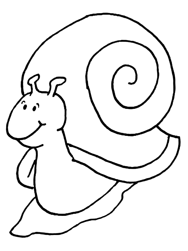 31 Charming Snail Coloring Pages Printable 16