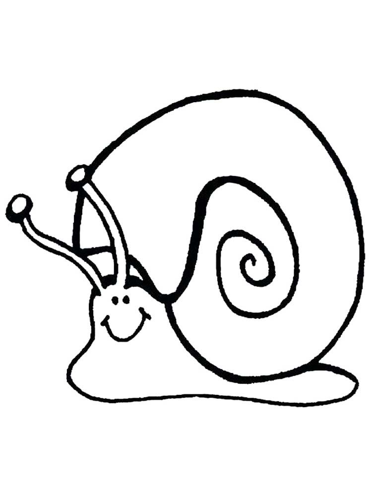 31 Charming Snail Coloring Pages Printable 17