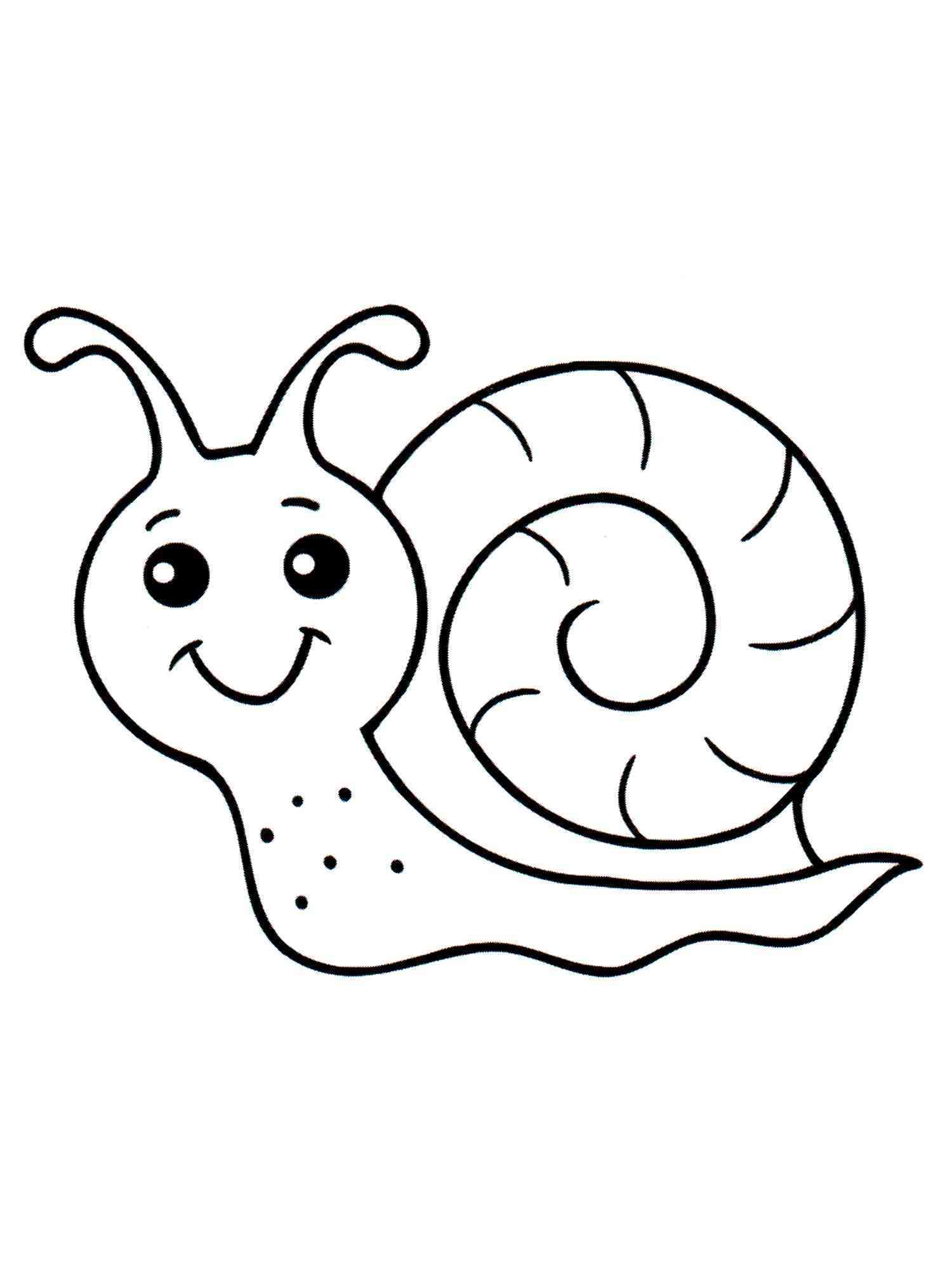 31 Charming Snail Coloring Pages Printable 2