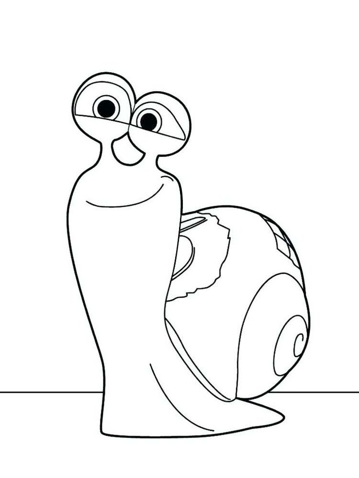 31 Charming Snail Coloring Pages Printable 21