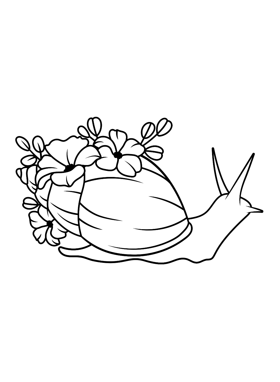 31 Charming Snail Coloring Pages Printable 28