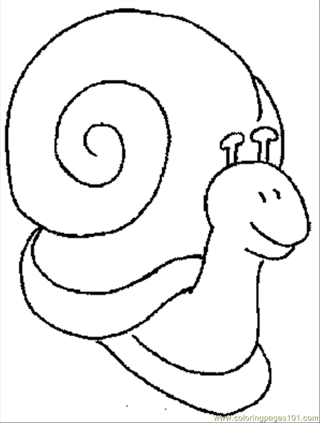 31 Charming Snail Coloring Pages Printable 3