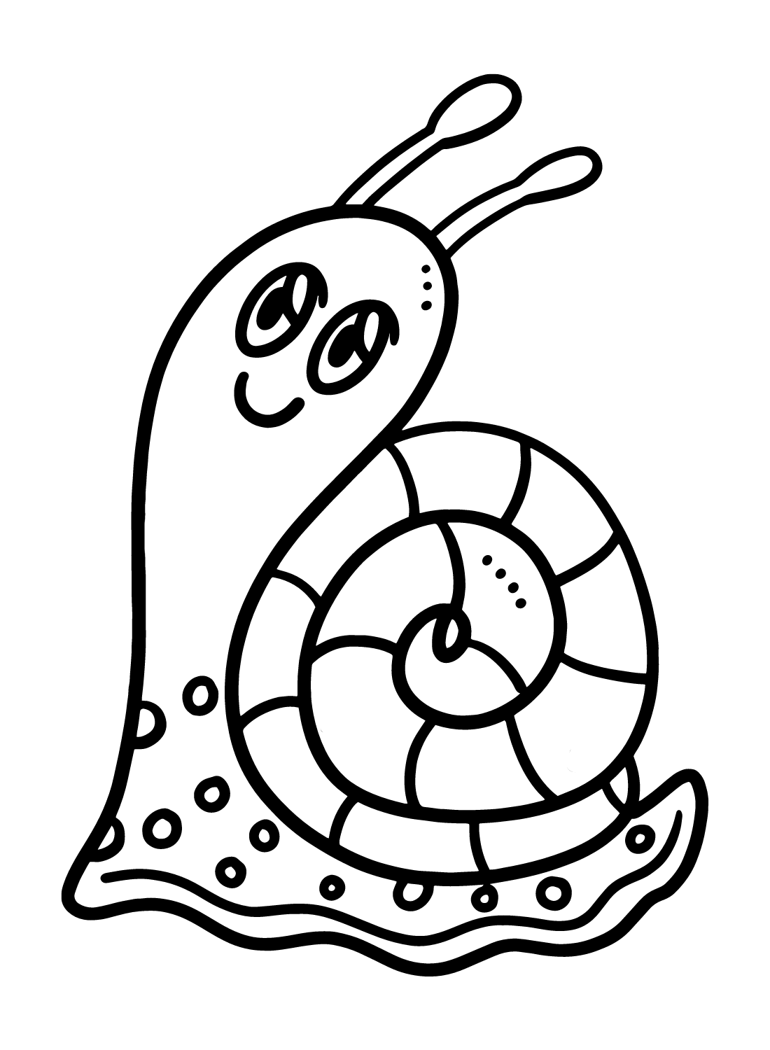 31 Charming Snail Coloring Pages Printable 31