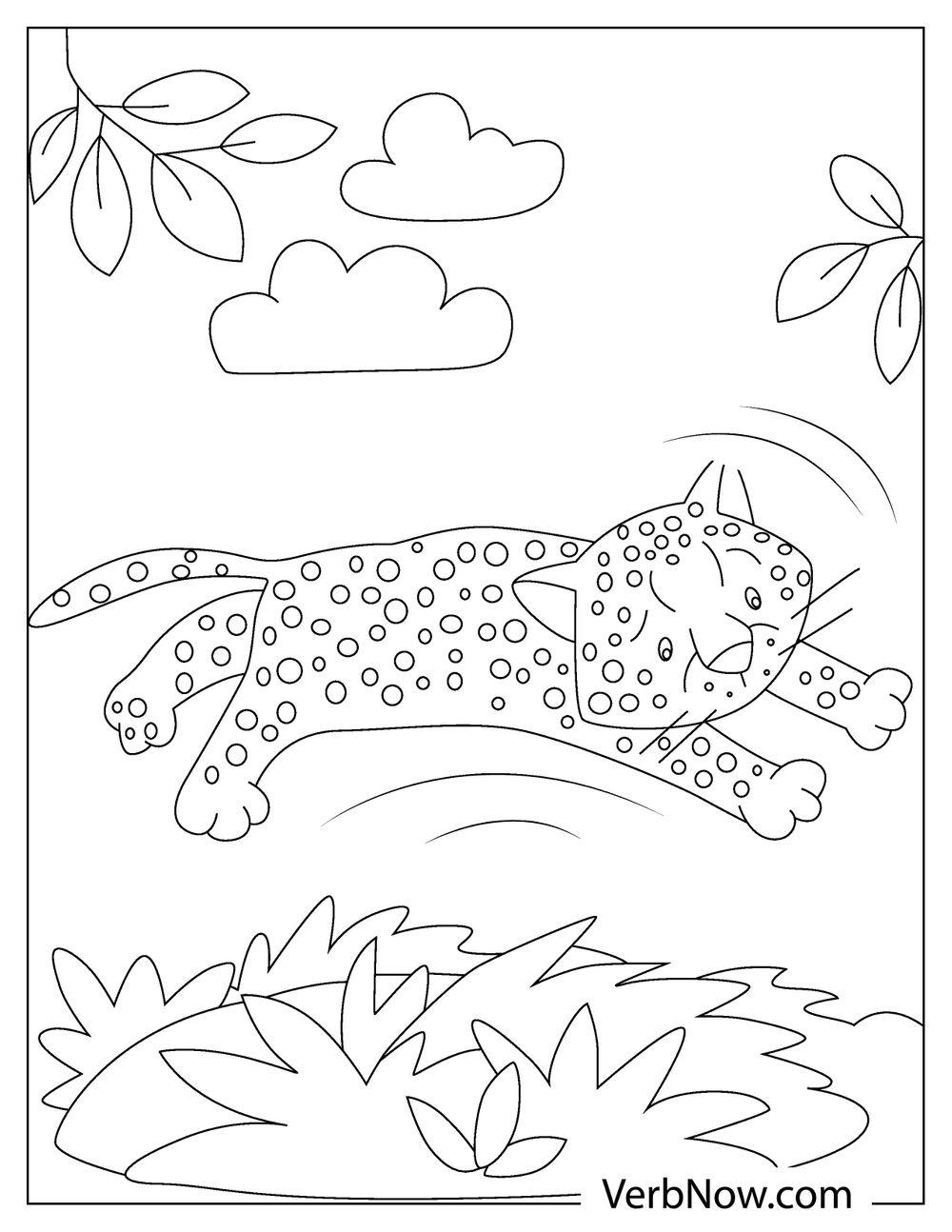 31 Cute Jaguar Coloring Pages Printable 14