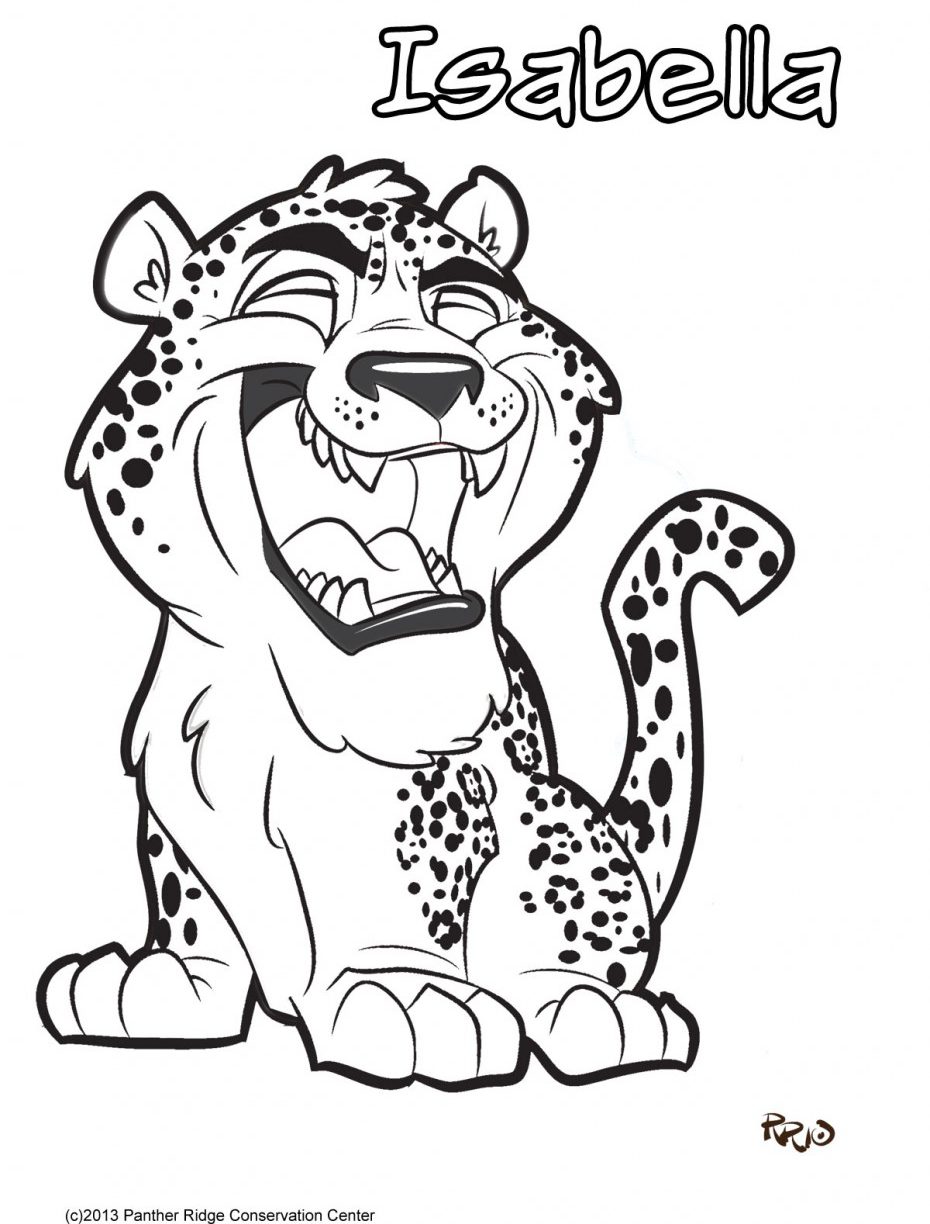 31 Cute Jaguar Coloring Pages Printable 19