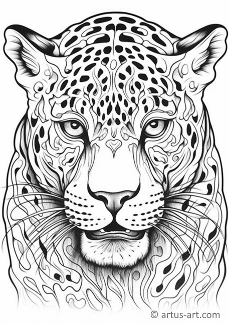 31 Cute Jaguar Coloring Pages Printable 31