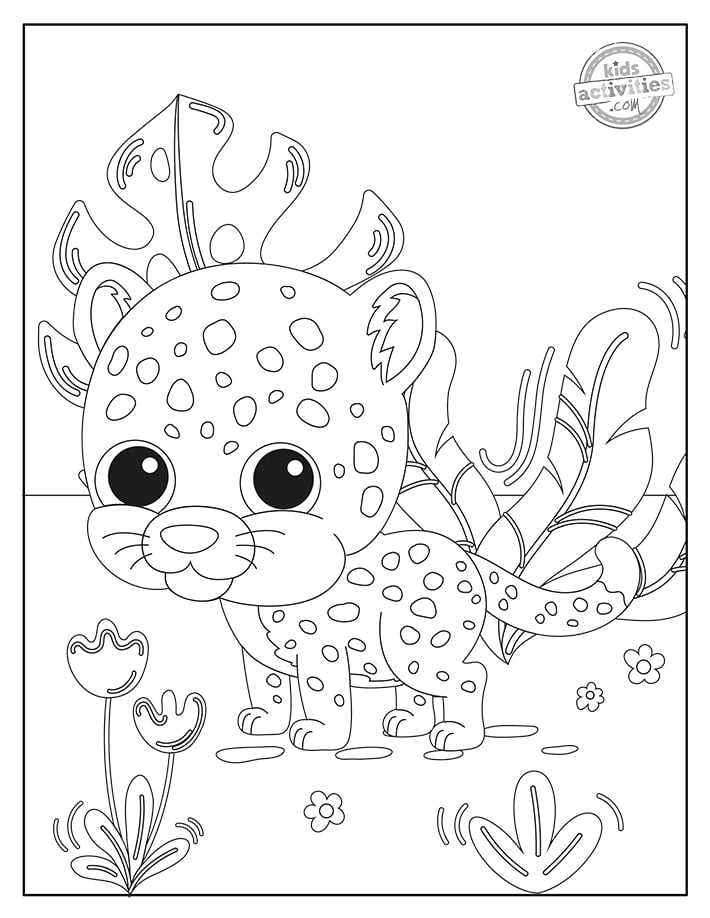 31 Cute Jaguar Coloring Pages Printable 35