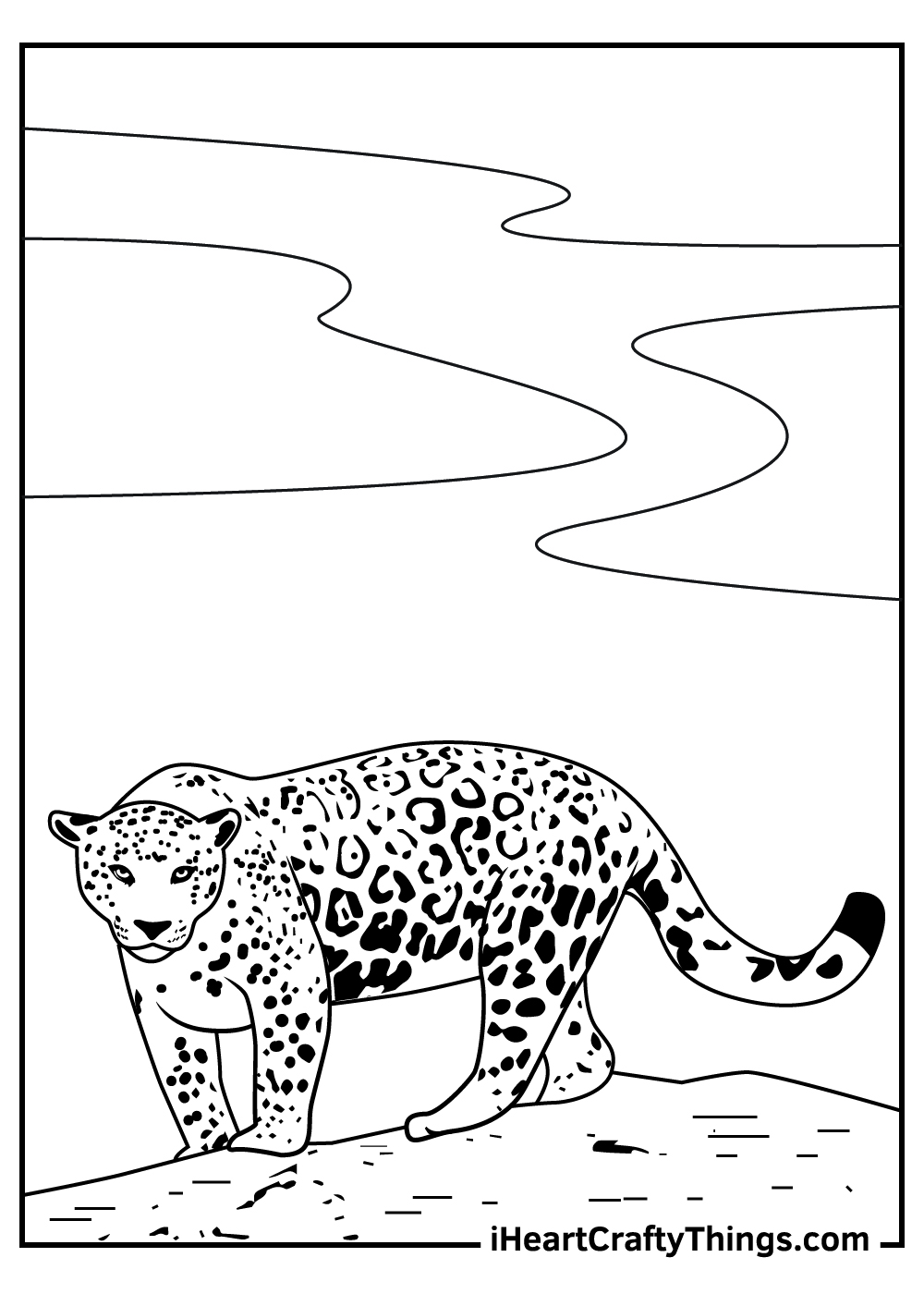 31 Cute Jaguar Coloring Pages Printable 6