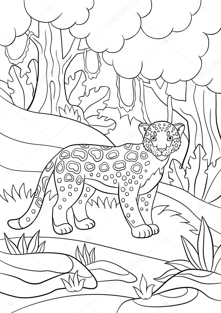 31 Cute Jaguar Coloring Pages Printable 8