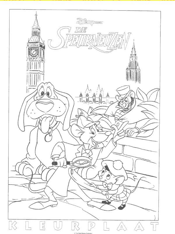 31 Exciting Detective Coloring Pages Printable 20