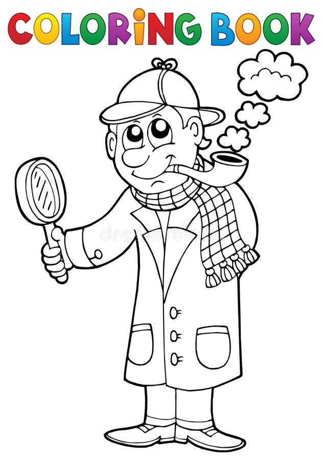 31 Exciting Detective Coloring Pages Printable 31