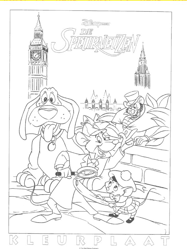 31 Exciting Detective Coloring Pages Printable 8