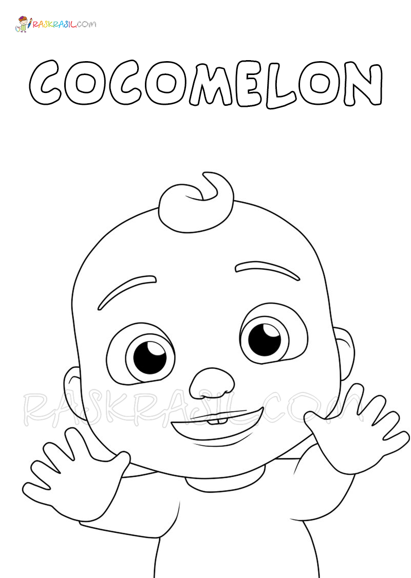 31 Festive Cocomelon Coloring Pages Printable 25