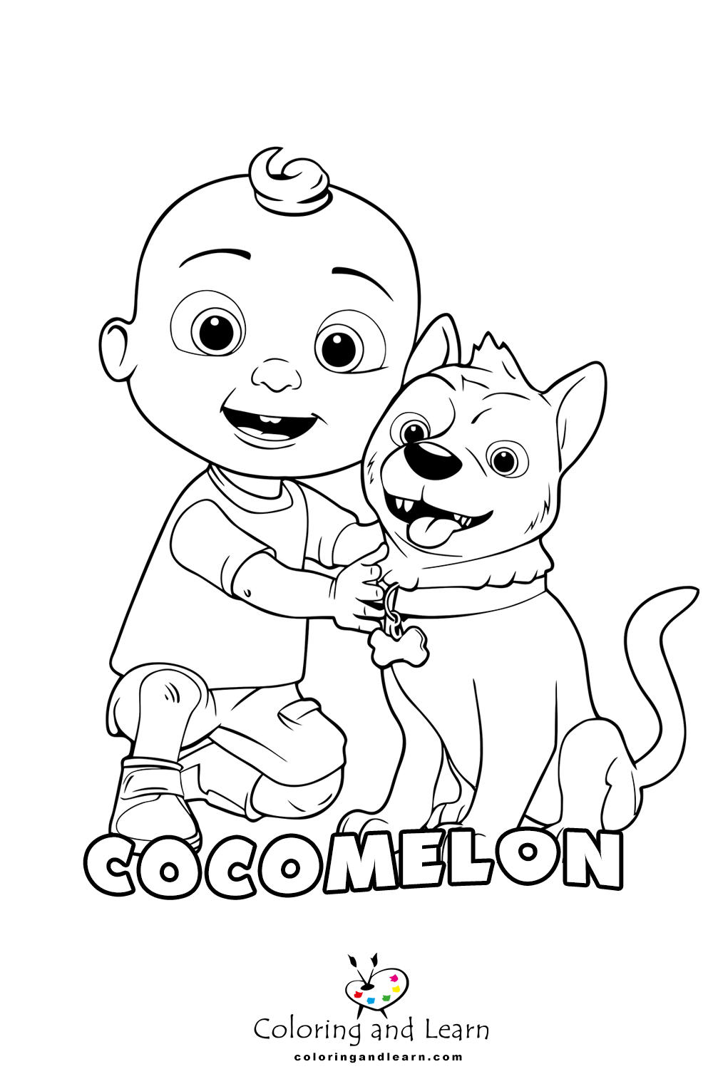 31 Festive Cocomelon Coloring Pages Printable 31