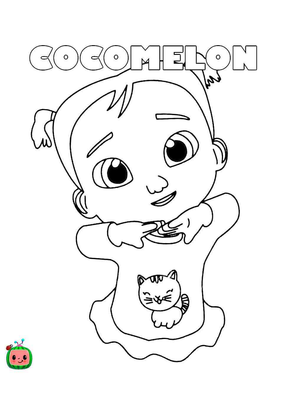 31 Festive Cocomelon Coloring Pages Printable 5