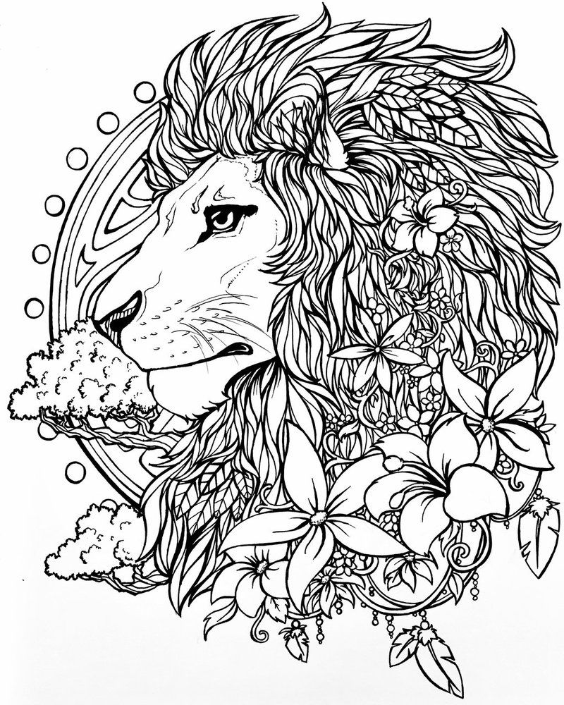 31 Graceful Lioness Coloring Pages Printable 8