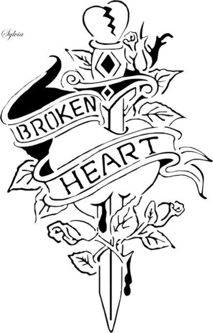 31 Heartwarming Broken Heart Coloring Page Printable 6