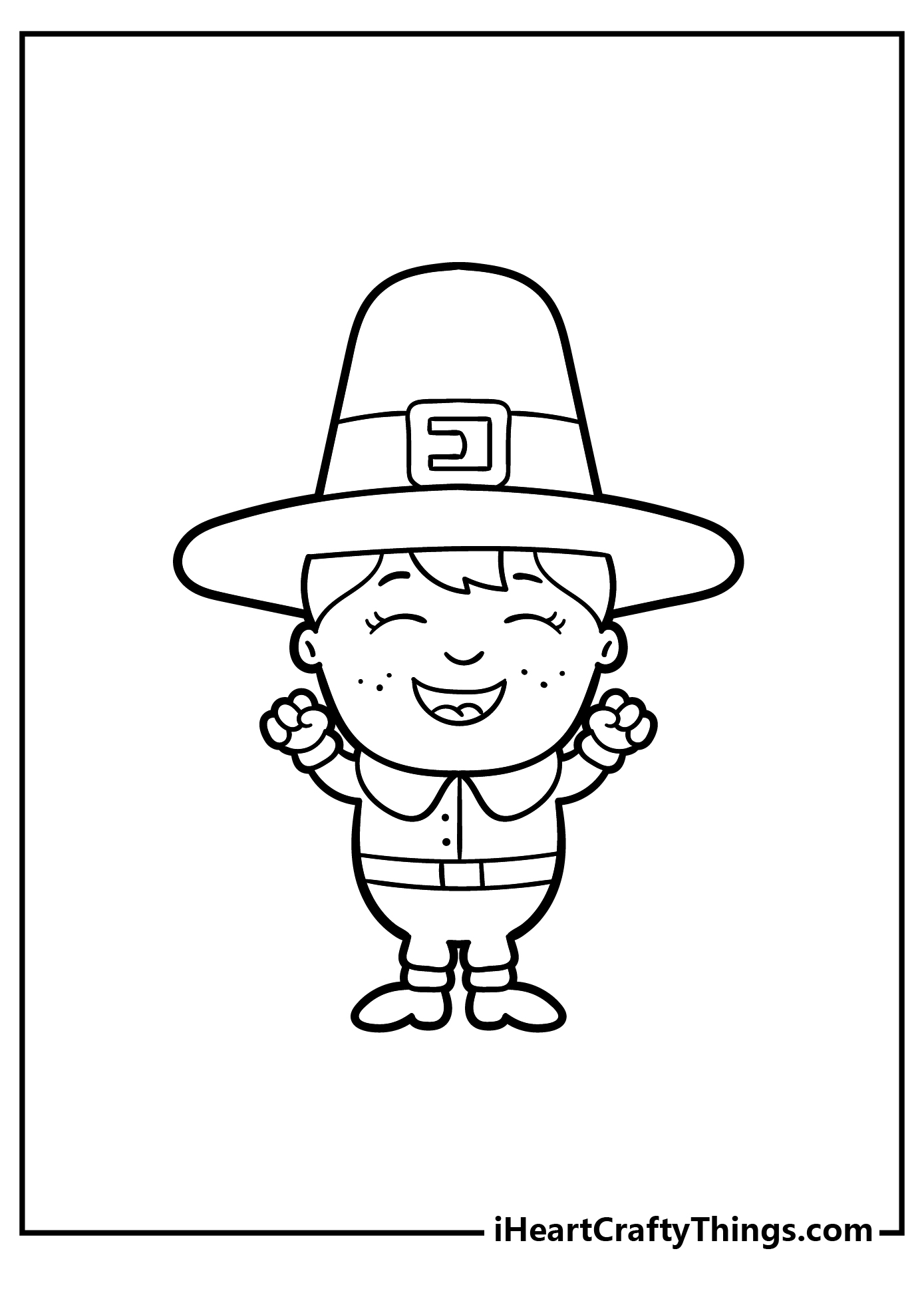 31 Pilgrim Coloring Pages for Kids Printable 25